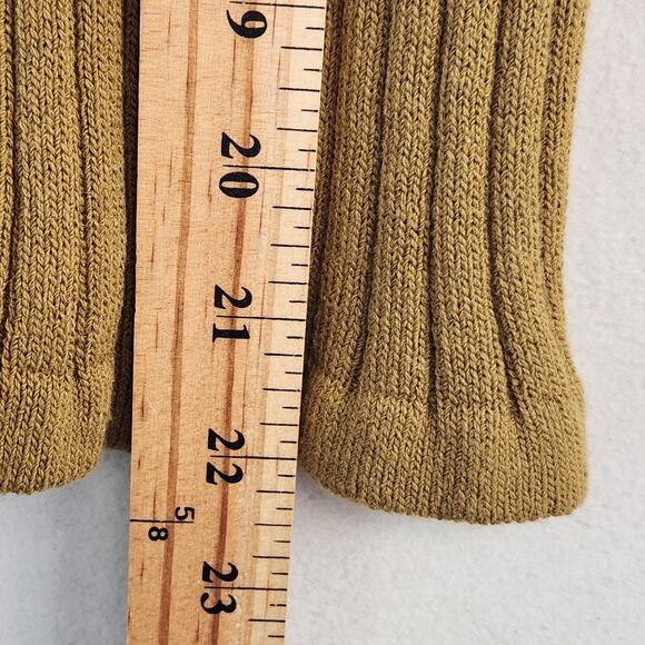 Madewell Tilney Ribbed Knit Sweater Tank Spiced Olive Sz M Stretchy Earthy Chic - Picture 6 of 10